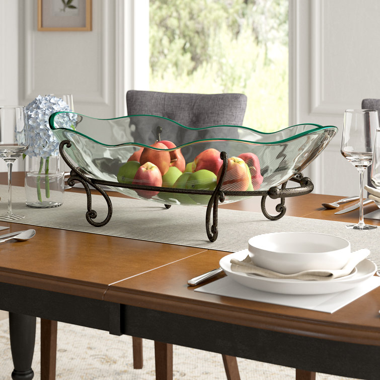 World Menagerie Glass Decorative Bowl & Reviews Wayfair